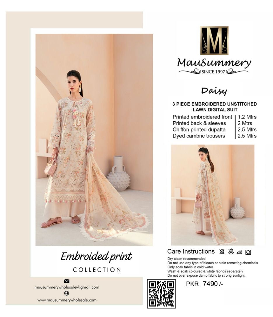 MAUSMEERY EMBROIDERED