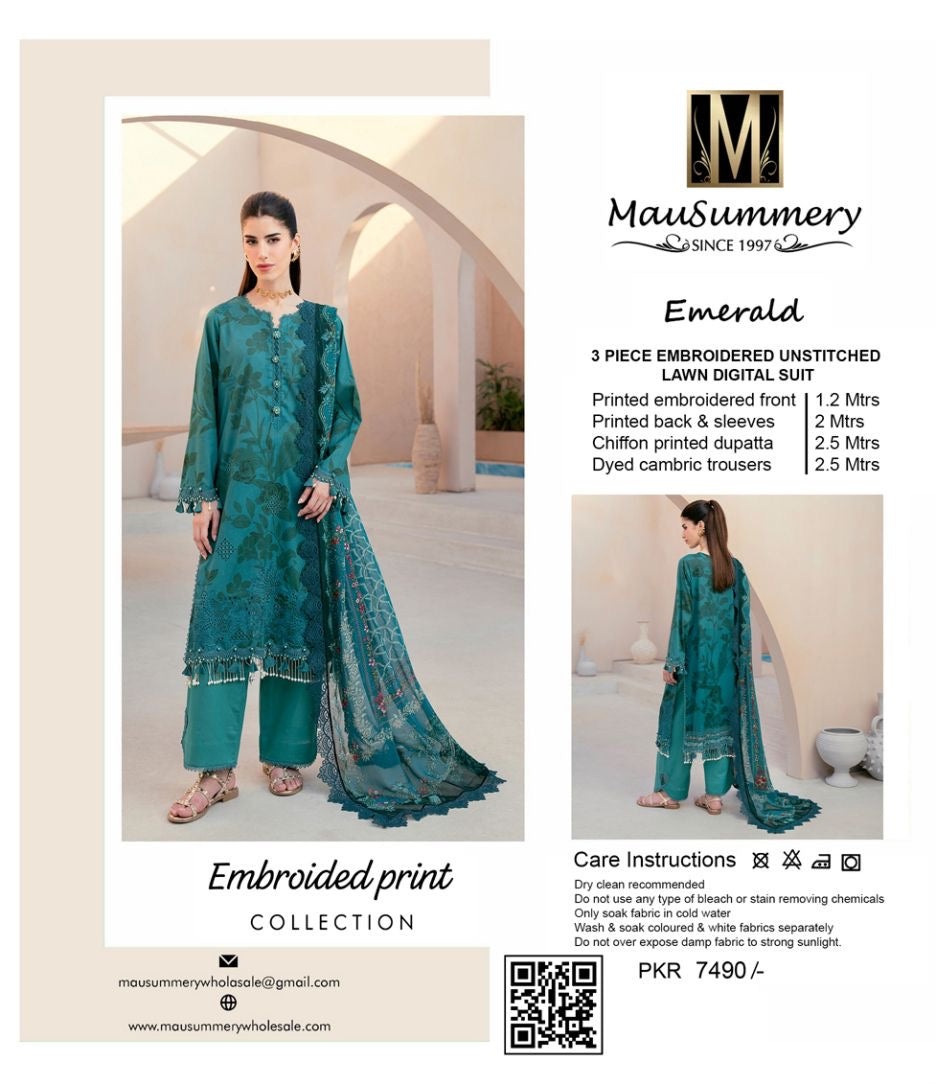 MAUSMEERY EMBROIDERED