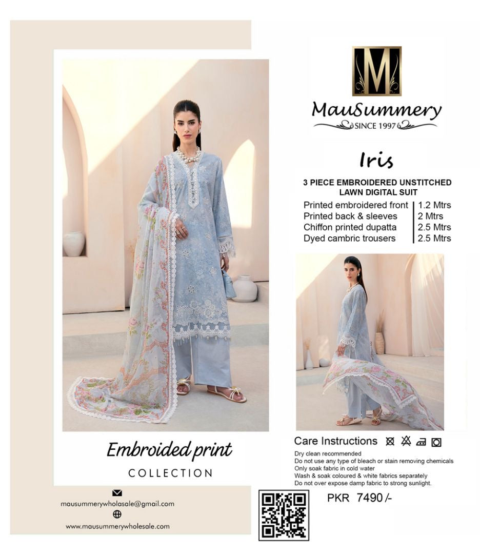 MAUSMEERY EMBROIDERED