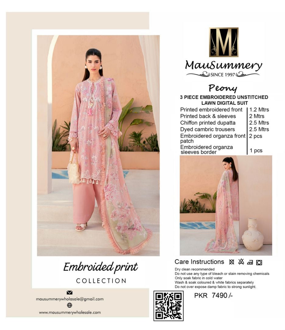 MAUSMEERY EMBROIDERED