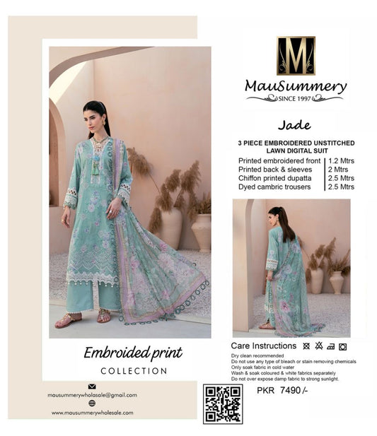 MAUSMEERY EMBROIDERED