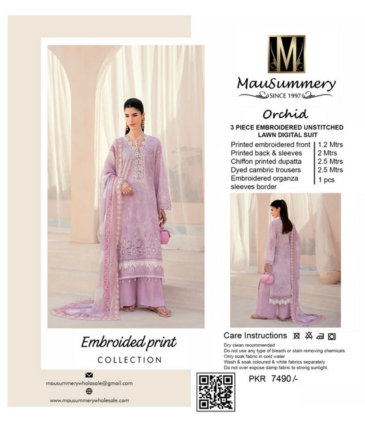MAUSMEERY EMBROIDERED