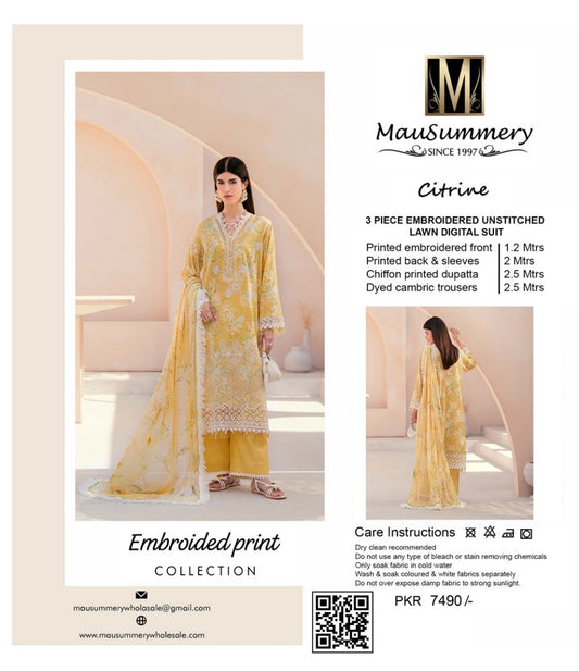 MAUSMEERY EMBROIDERED