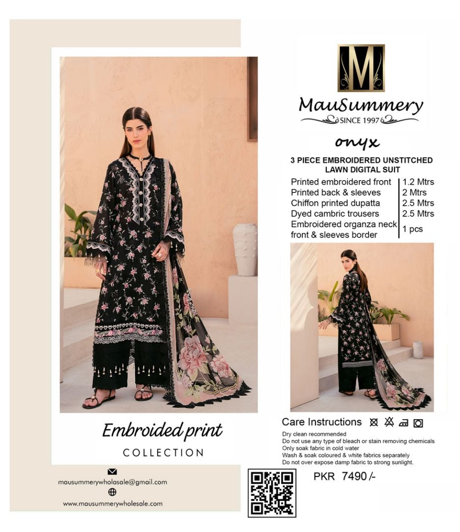 MAUSMEERY EMBROIDERED